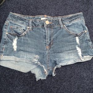 Jean shorts